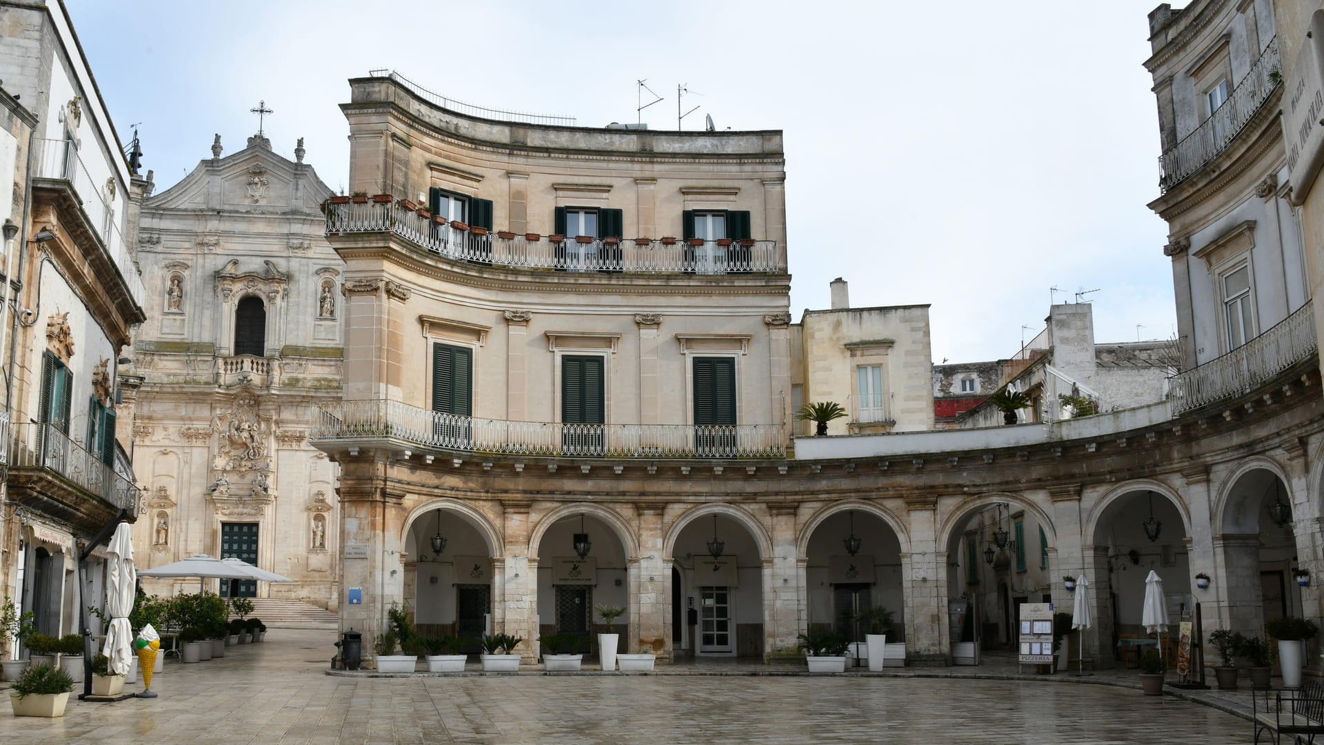 Piazza Maria Immacolata e Piazza Plebiscito